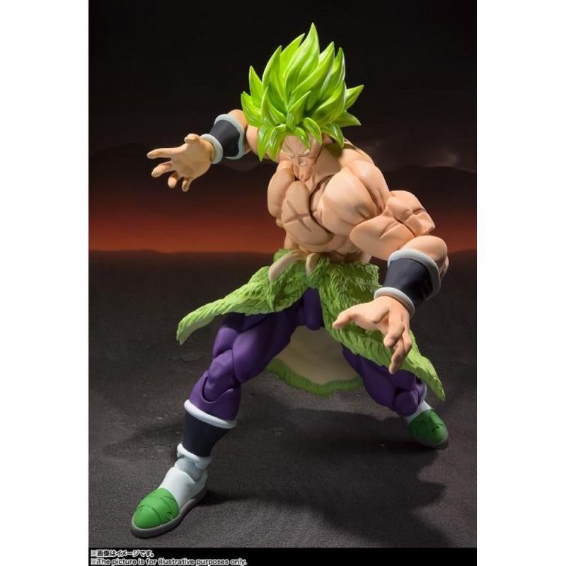 S.H. Figuarts - Dragon Ball Super - Super Saiyan Broly - Full Power Action figures