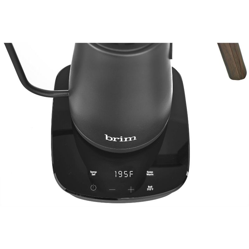 Brim 0.8L Gooseneck Kettle - Black