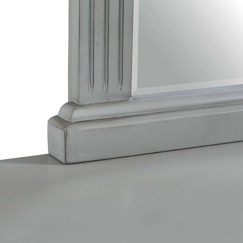 Trent 7 Drawer Dresser with Mirror Gray - Picket House Furnishings