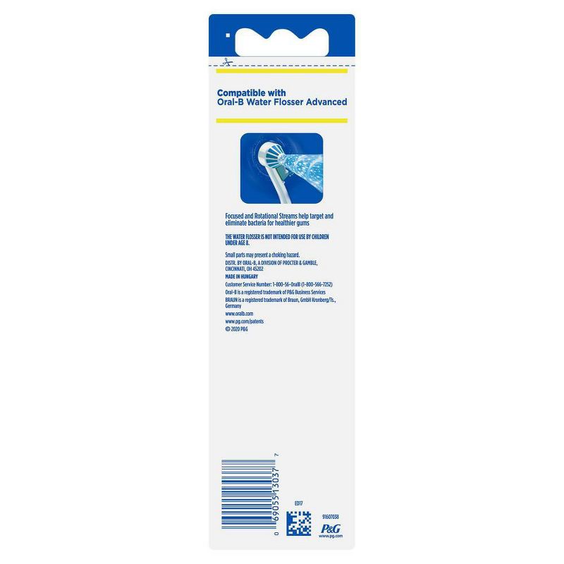 Oral-B Aqua Floss Replacement Nozzle Clean & Massage - 4ct