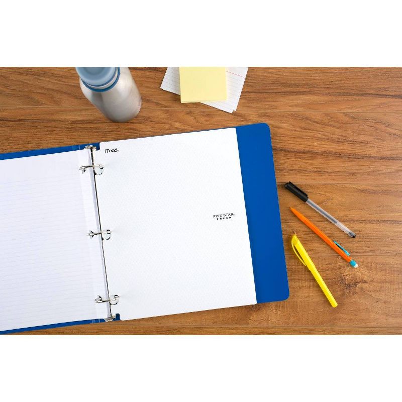 Day Designer Padfolio with Notepad Black - Blue Sky