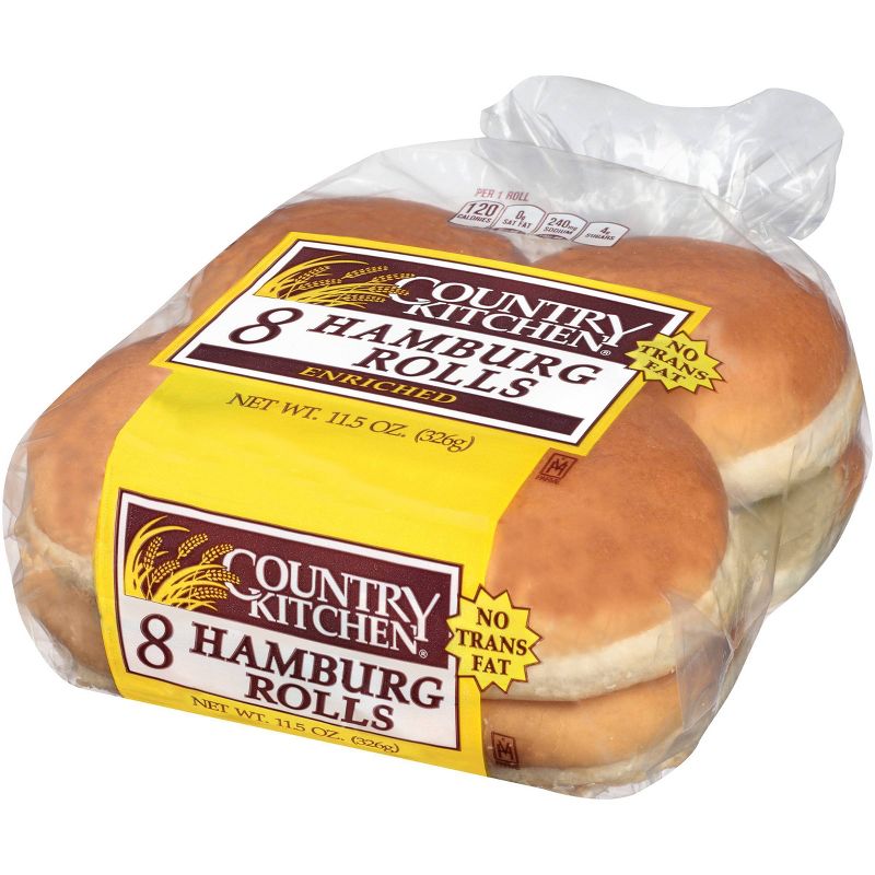 Country Kitchen Hamburger Rolls - 11.5oz/8ct