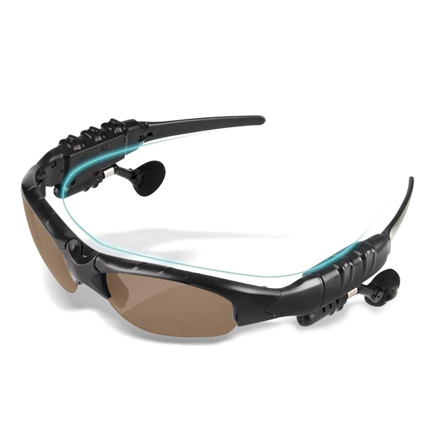 Werleo Sunglasses Headset Headphone Bluetooth Wireless Music Sunglasses Headsets Compatible iPhone Samsung LG and Smart Phones PC Tablets