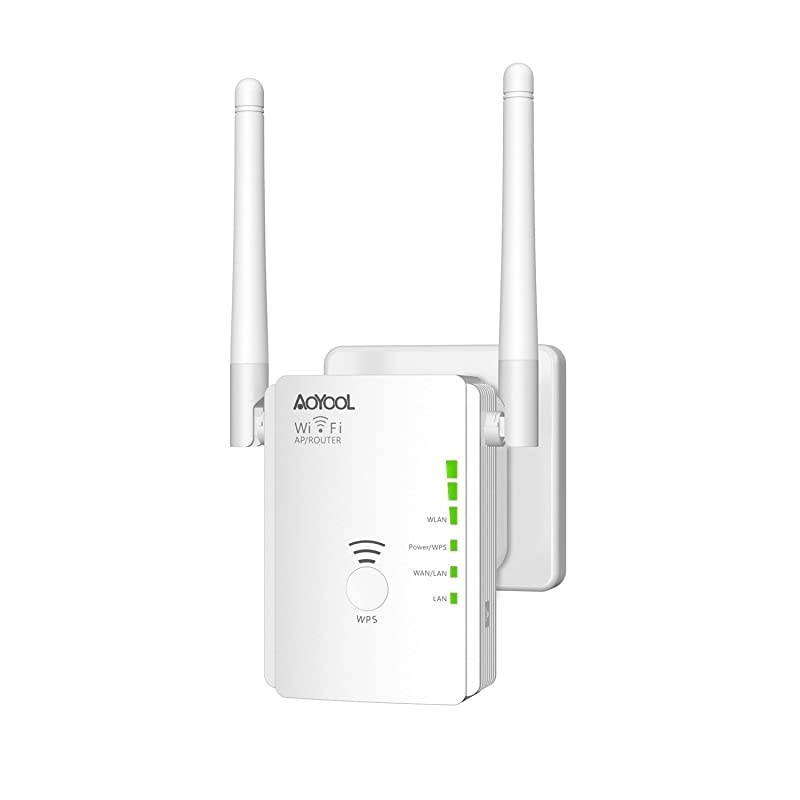 WiFi Extender  300M WiFi Repeater WiFi Signal Booster Supports RepeaterAccess PointRouter Mode WiFi Amplifier Compatible with AlexaExtends WiFi to Smart HomeAlexa Device