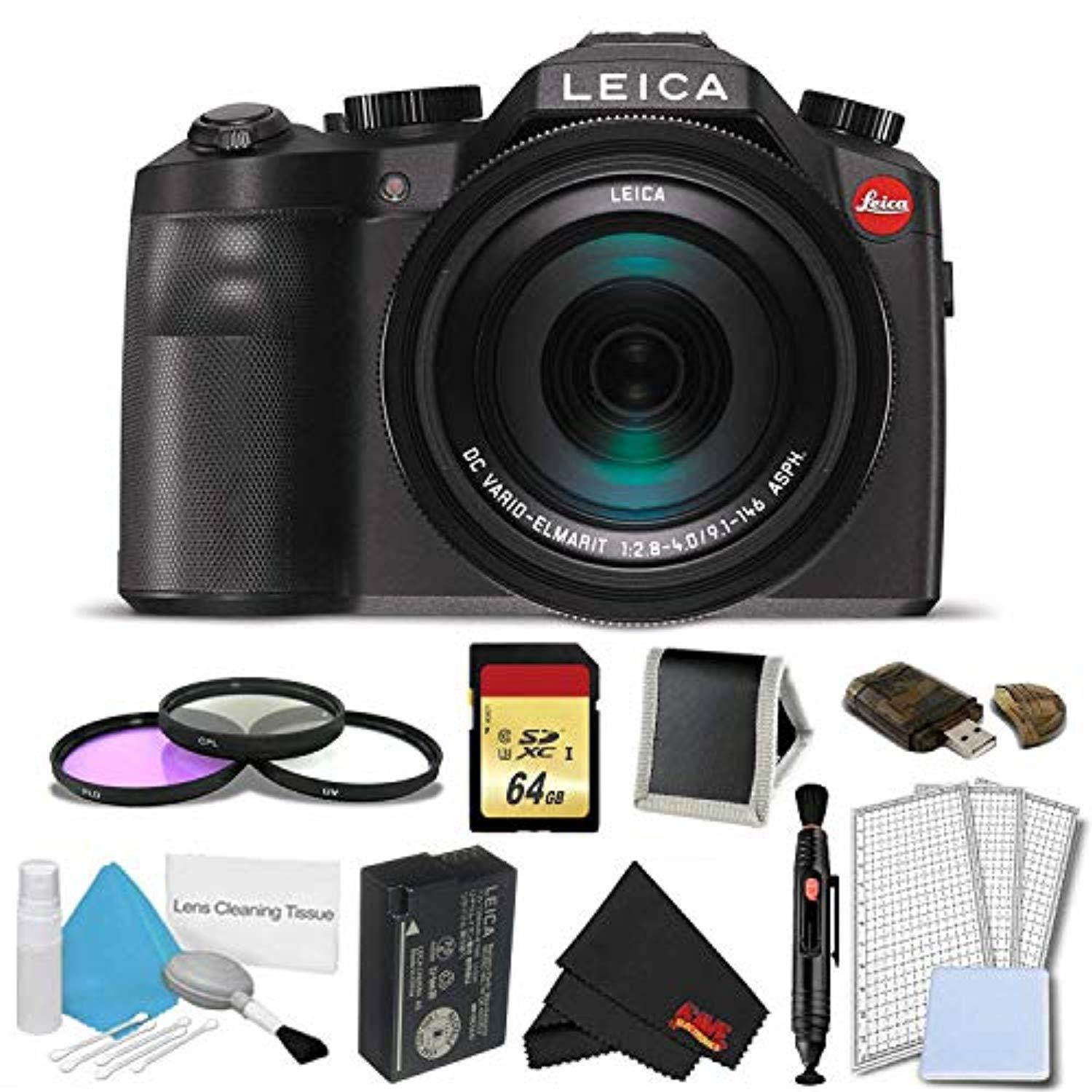 Leica V-LUX (Typ 114) Digital Camera Complete Bundle