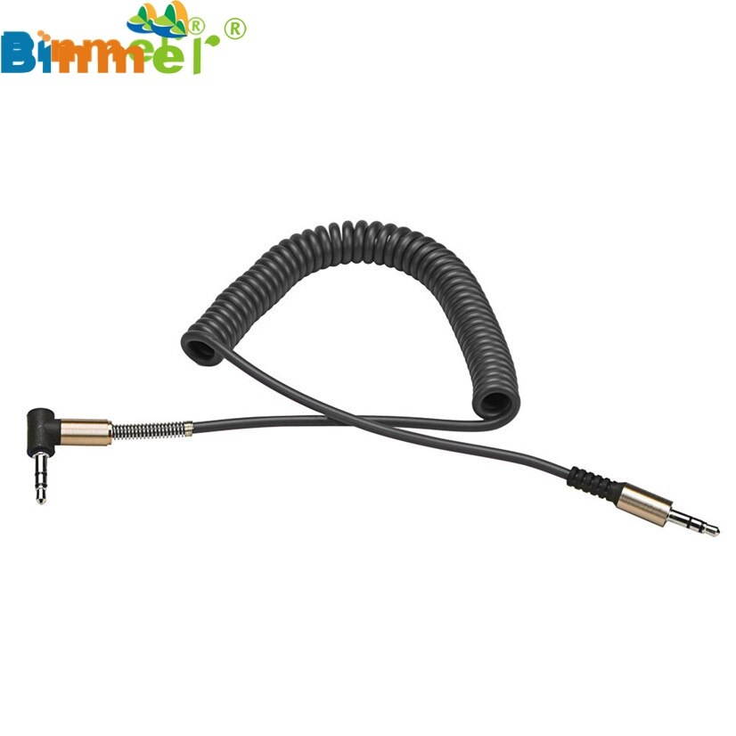 Factory Price Binmer New 3.5mm Stereo Male To Male AUX Retractable Stretched Audio Cable Oct21 Drop Shipping