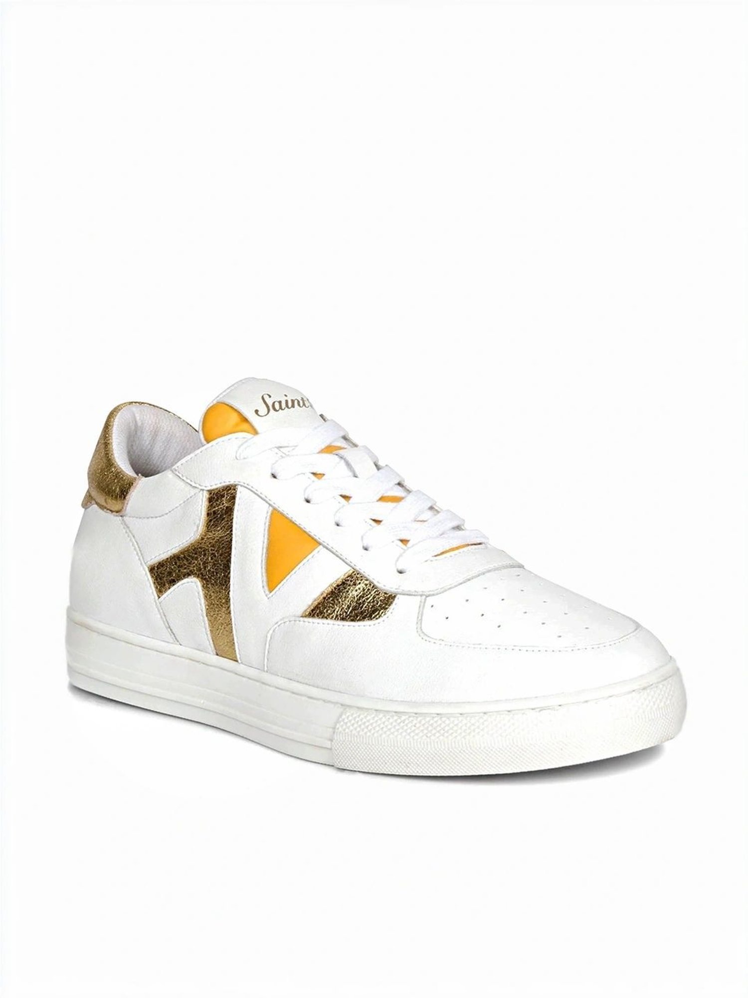 Saint G Men's Felix Yellow Casual Sneakers