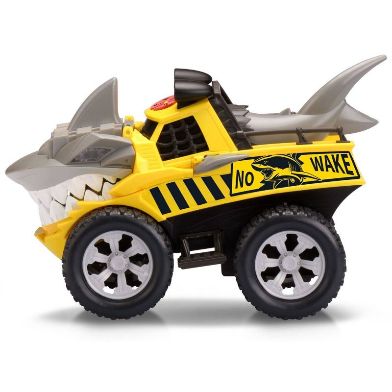 Kid Galaxy Road Rockers Motorized Lights and Sound Yellow Shark Vehicle