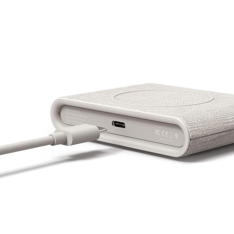 iOttie iON Wireless Mini Fast Charging Pad 7.5W 10W Qi Wireless Charger - Ivory