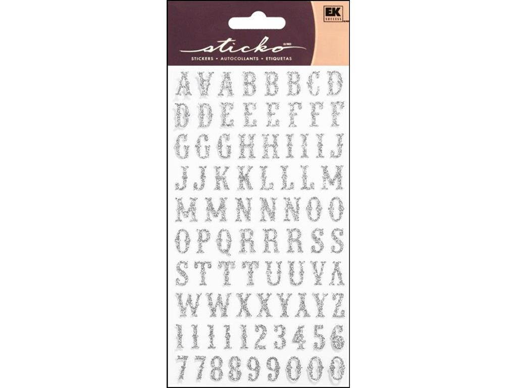 Sticko Alphabet Stickers Small-Carnival