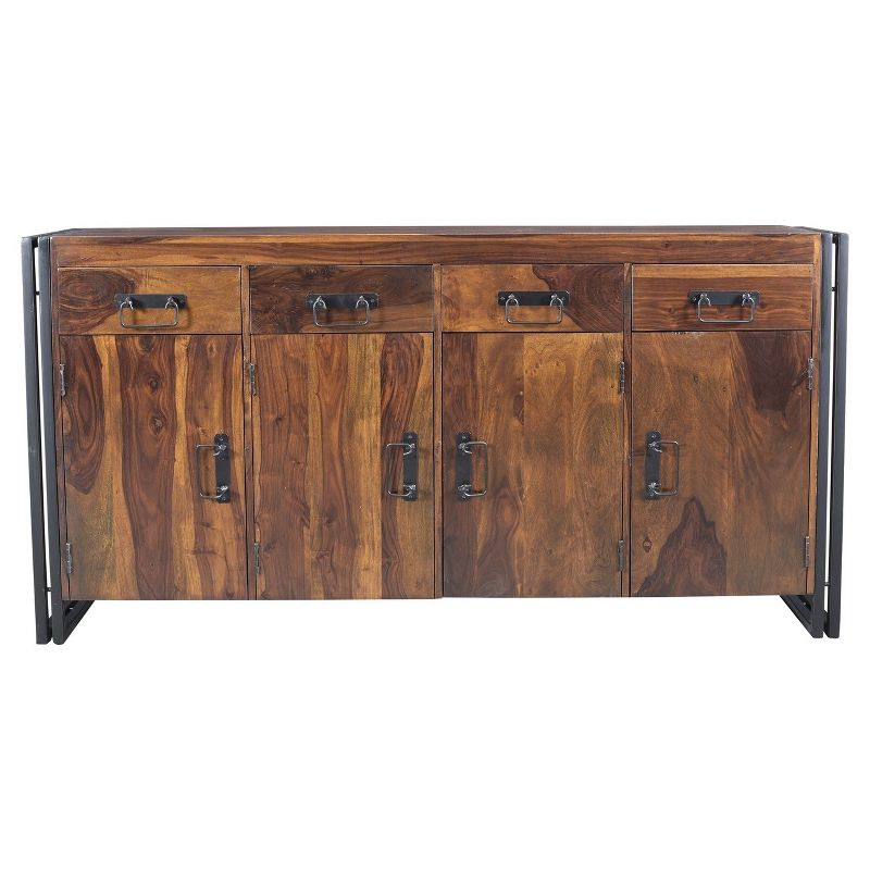 Carmel Sideboard Dark Brown/Black - Chique