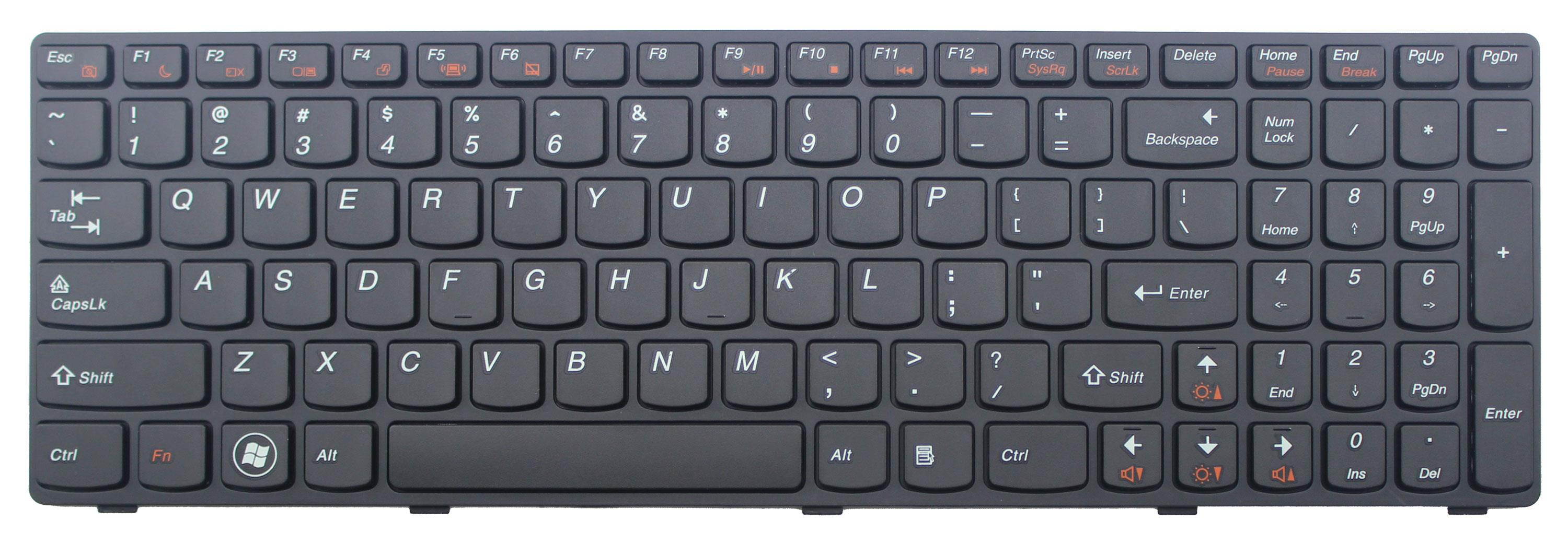 New Laptop Keyboard for IBM Lenovo Ideapad B580 B585 B570e 25209782 25013385 25013328 B570 B570A B570G B575 Z570 V570 V570C 25200308 25-200308 MP-10A33US-686A MP-0A T4TQ-US MP-10A3