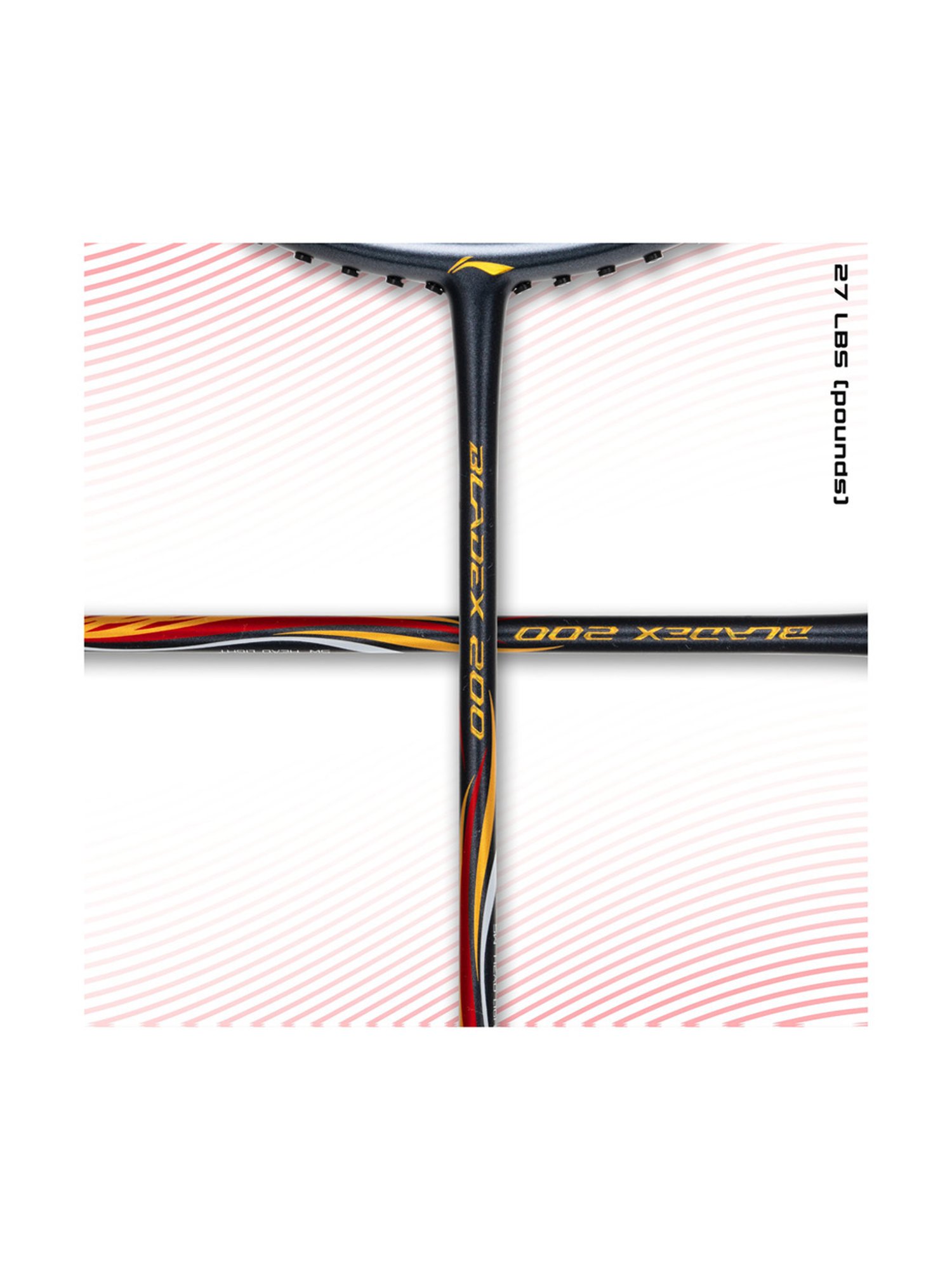 Li-Ning BladeX 200R Badminton Racket (Charcoal Black) Size - Medium