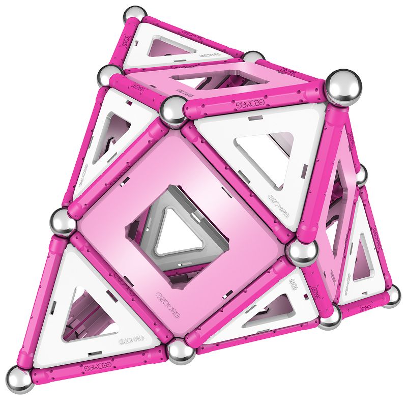 Geomag Pink Panels - 104pc Magnetic Construction Set