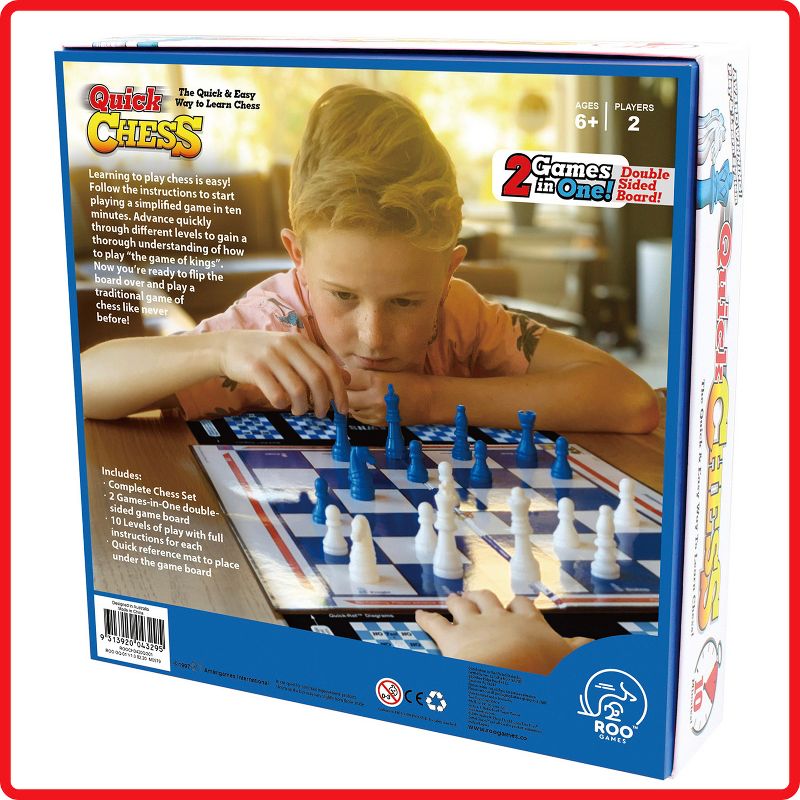 Roo Games Quick Chess Learn Chess with 8 Simple Activities - Ages 6+