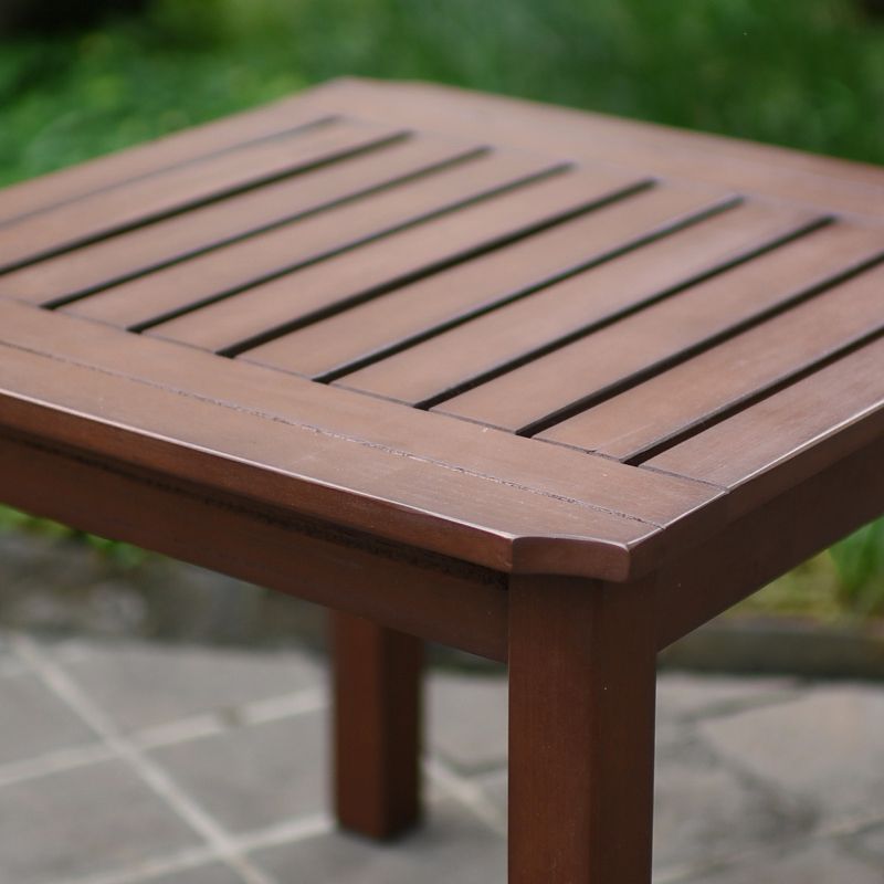 Sopra Wood Patio Side Table - Cambridge Casual
