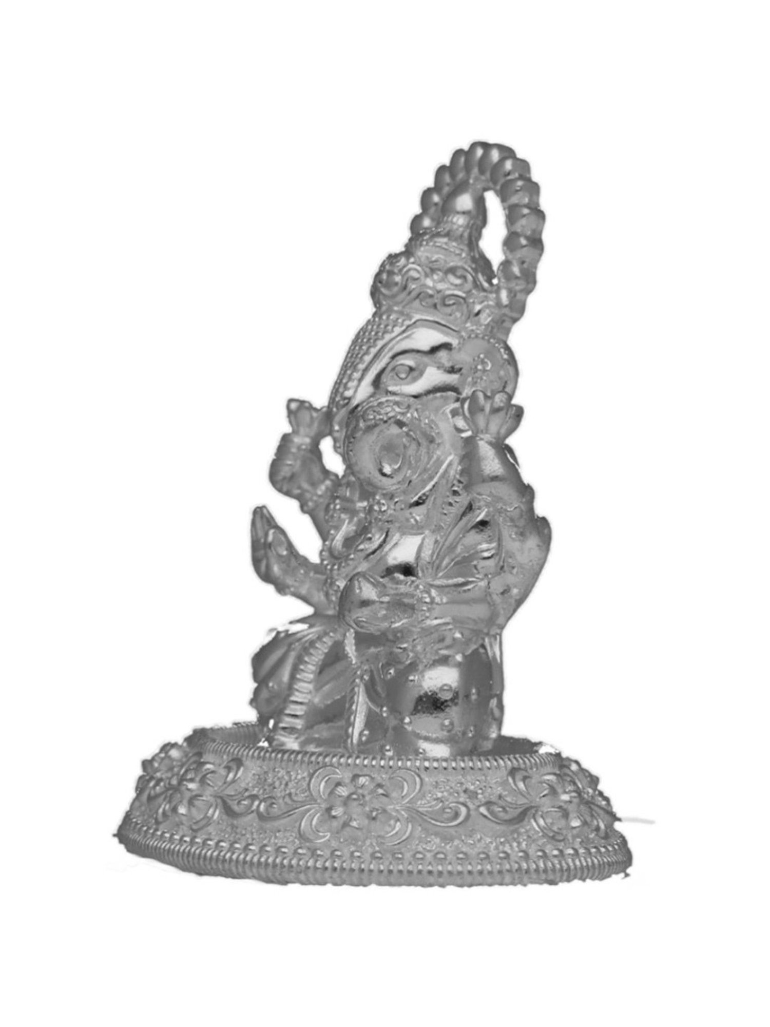 Sri Jagdamba Pearls 0.8 Silver Vighneshvara Divine Idol - 52 gm