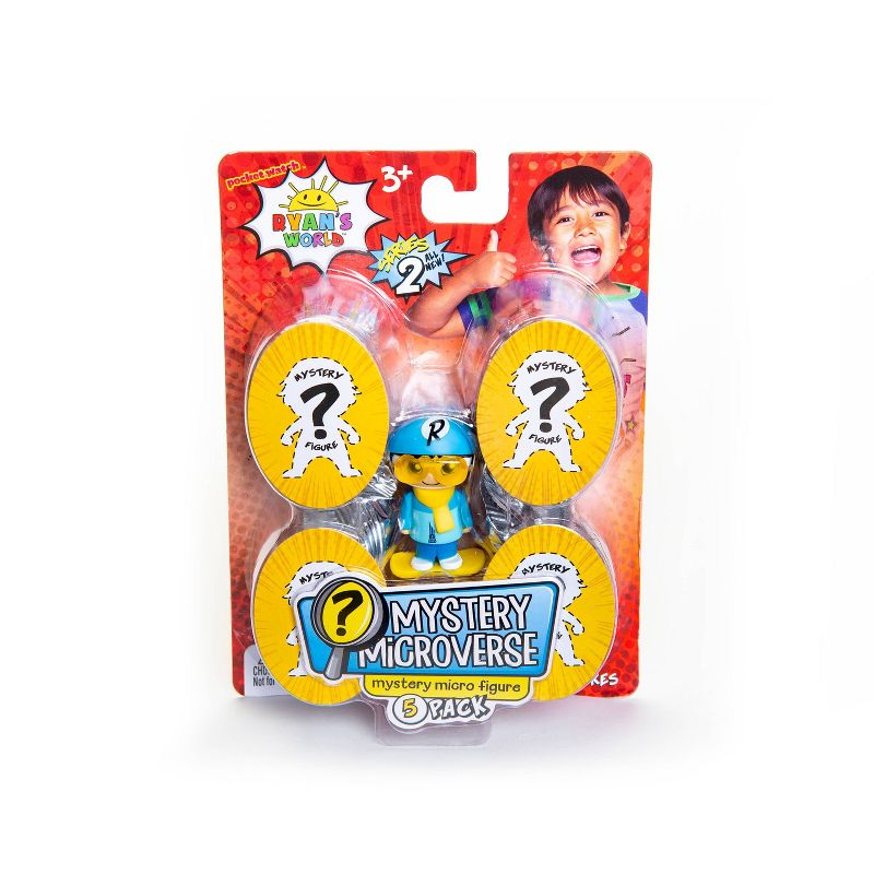Ryan's World Mystery Microverse Mystery Micro Figure - 5pk