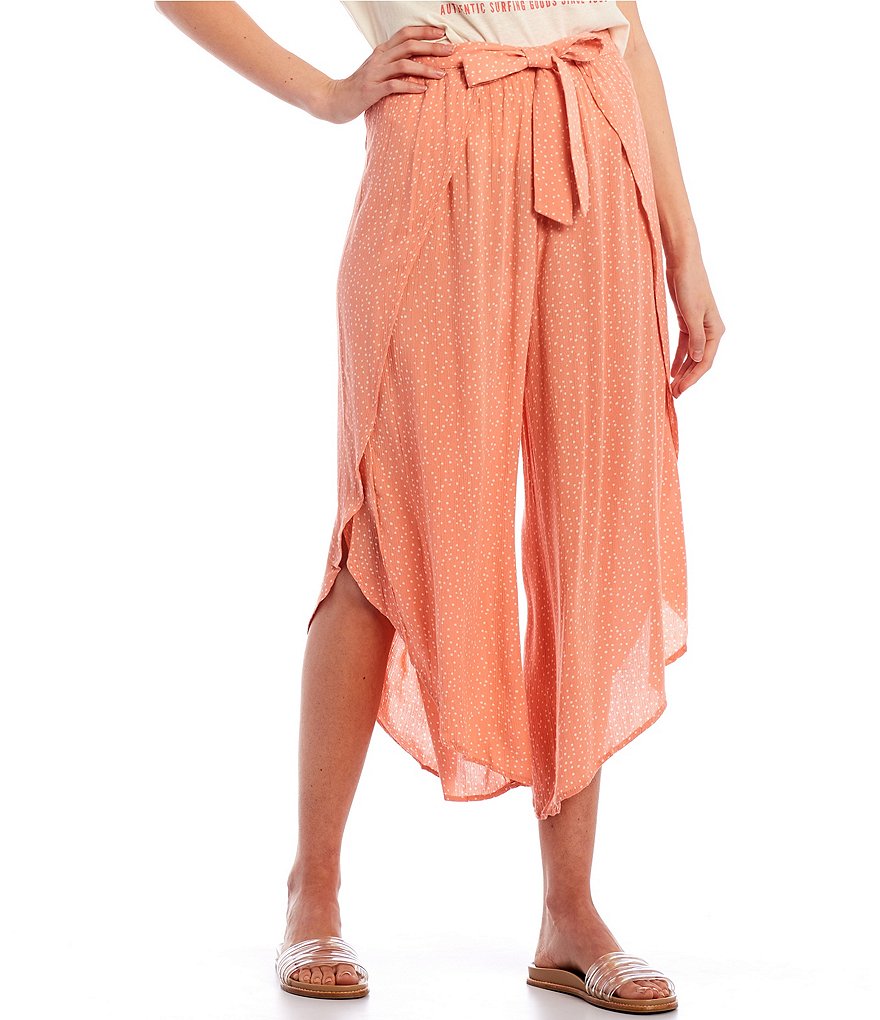 Angie High Rise Stripe Cargo Jogger Pants