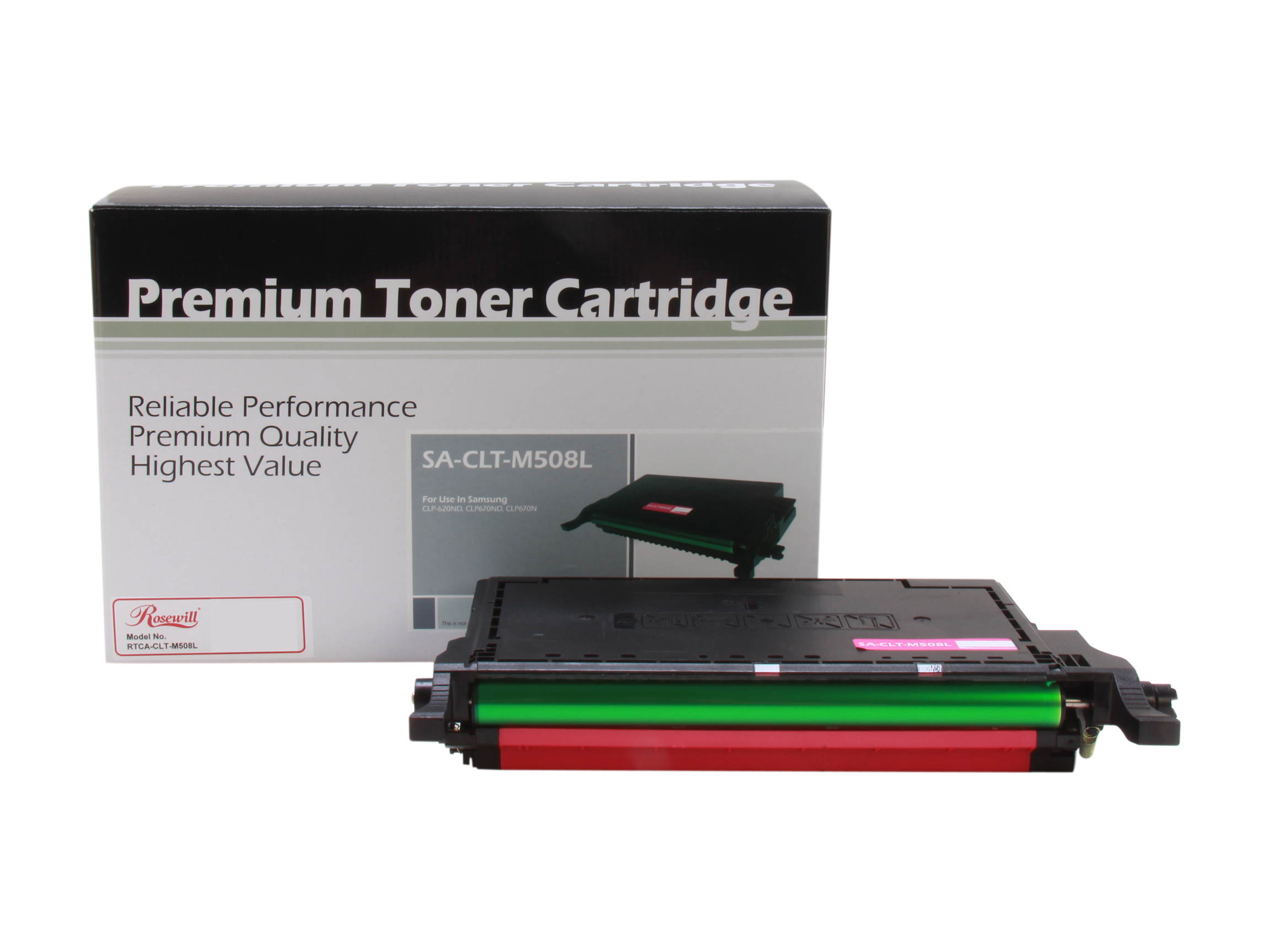 Rosewill RTCA-CLT-M508L Magenta High Yield Toner Cartridge