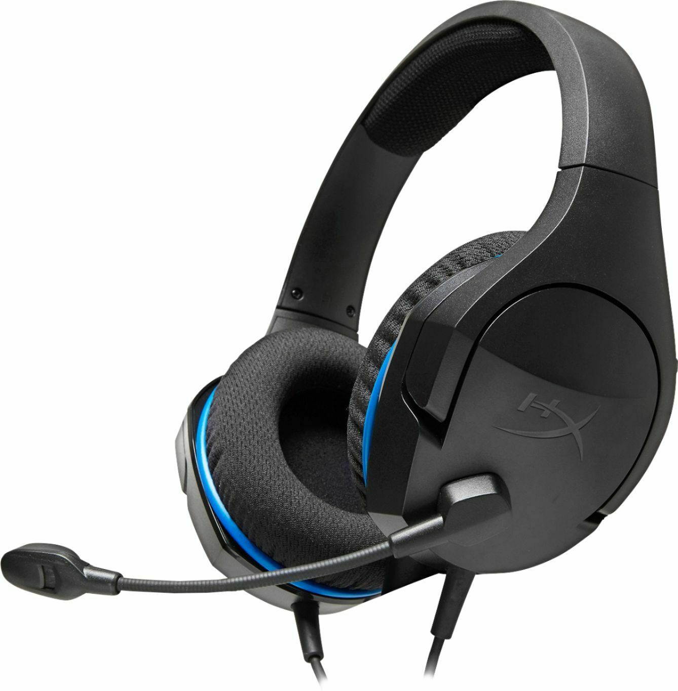 HyperX - Cloud Stinger Core Wired Stereo Gaming Headset for PS4 - Black