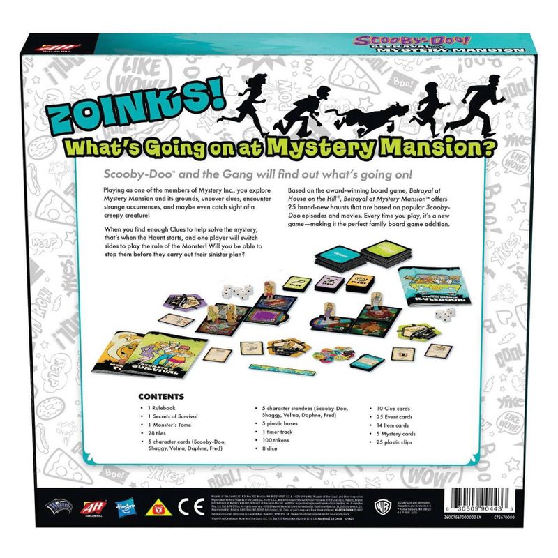 Scooby-Doo! Betrayal at Mystery Mansion Game