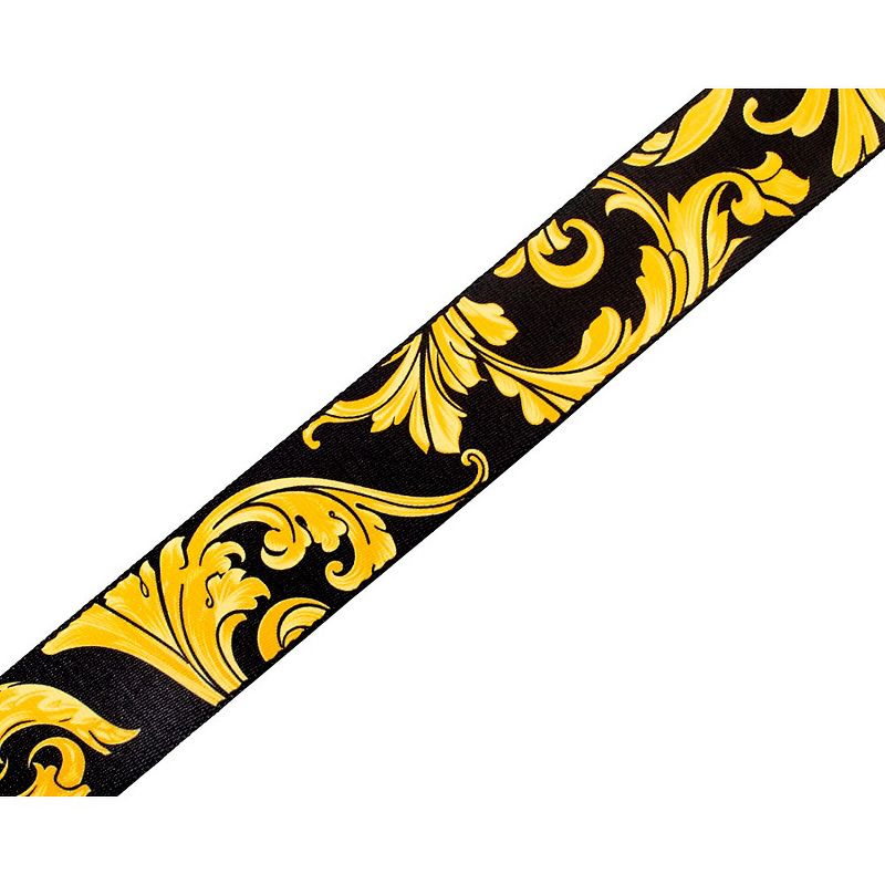 Levy's Nita Strauss Signature Polyester Guitar Strap Black/Gold