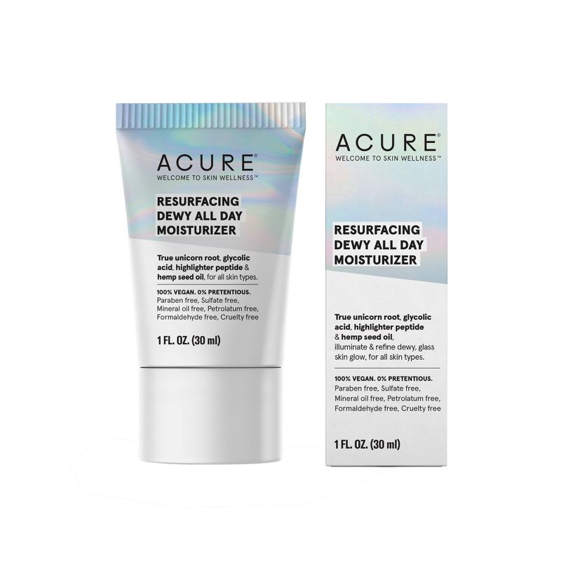 Acure Resurfacing Dewy All Day Moisturizer - 1 fl oz