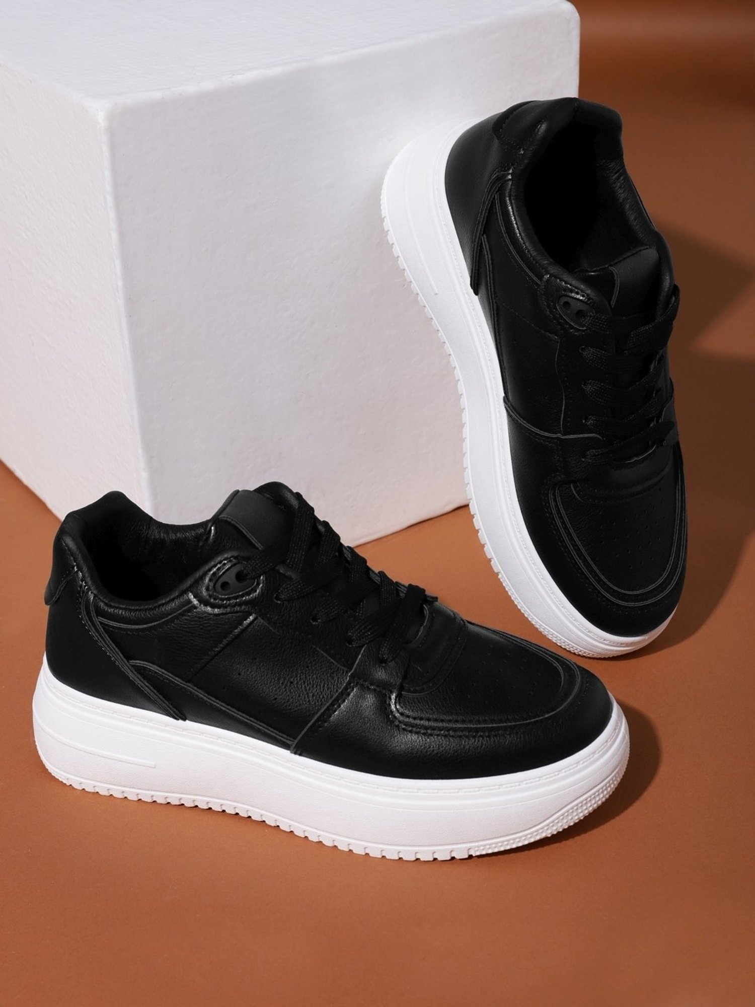 Truffle Collection Women's Black Sneakers