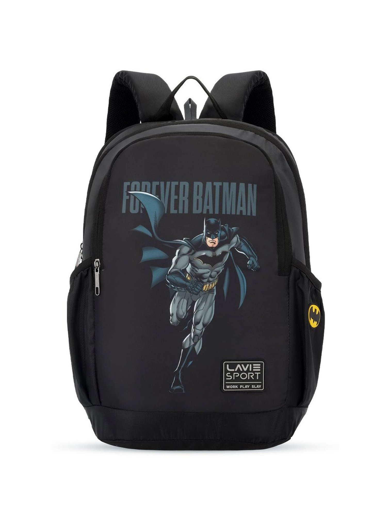 Lavie Sport Batman 33L College Laptop Backpack For Boys & Girls (Black)