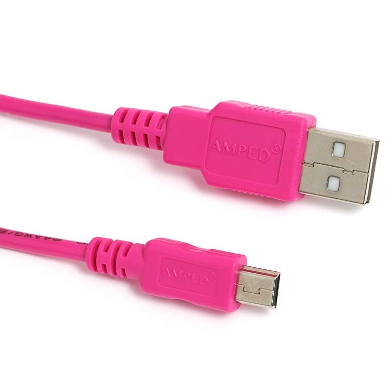 Premium OEM Quality Texas Instruments Graphing Calculator USB Charging Cable Designed for TI Nspire CX Nspire CX CAS TI 84Plus C and TI 84Plus CE Graphing Calculator Pink