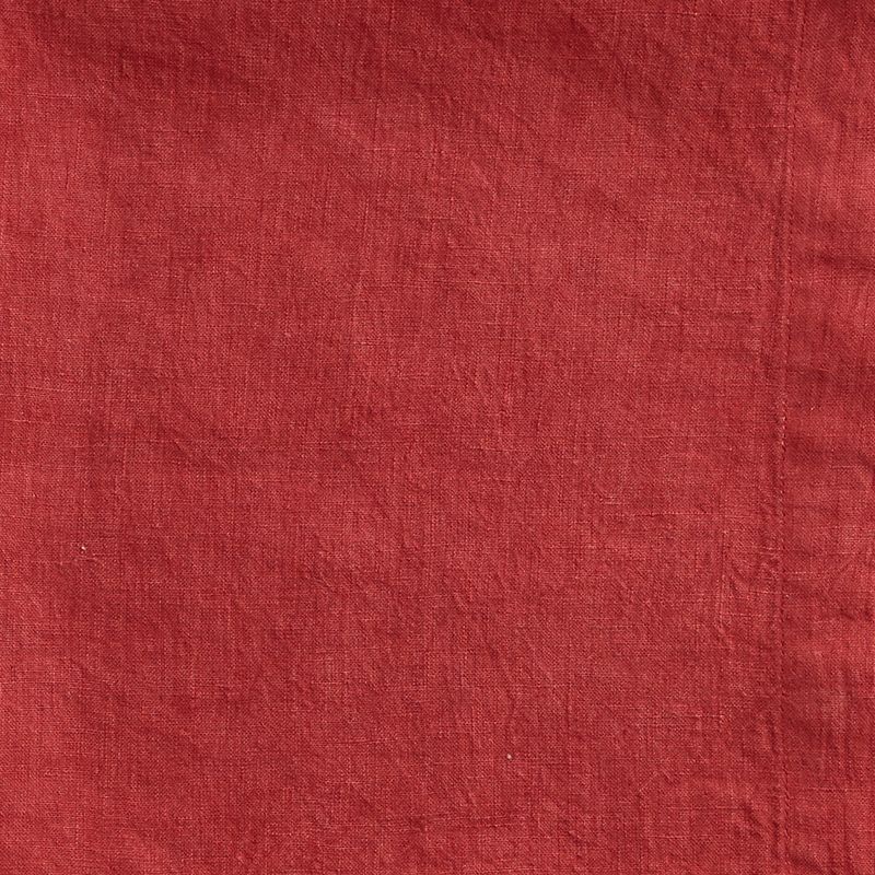 Split P Linen Napkin Set - Coral