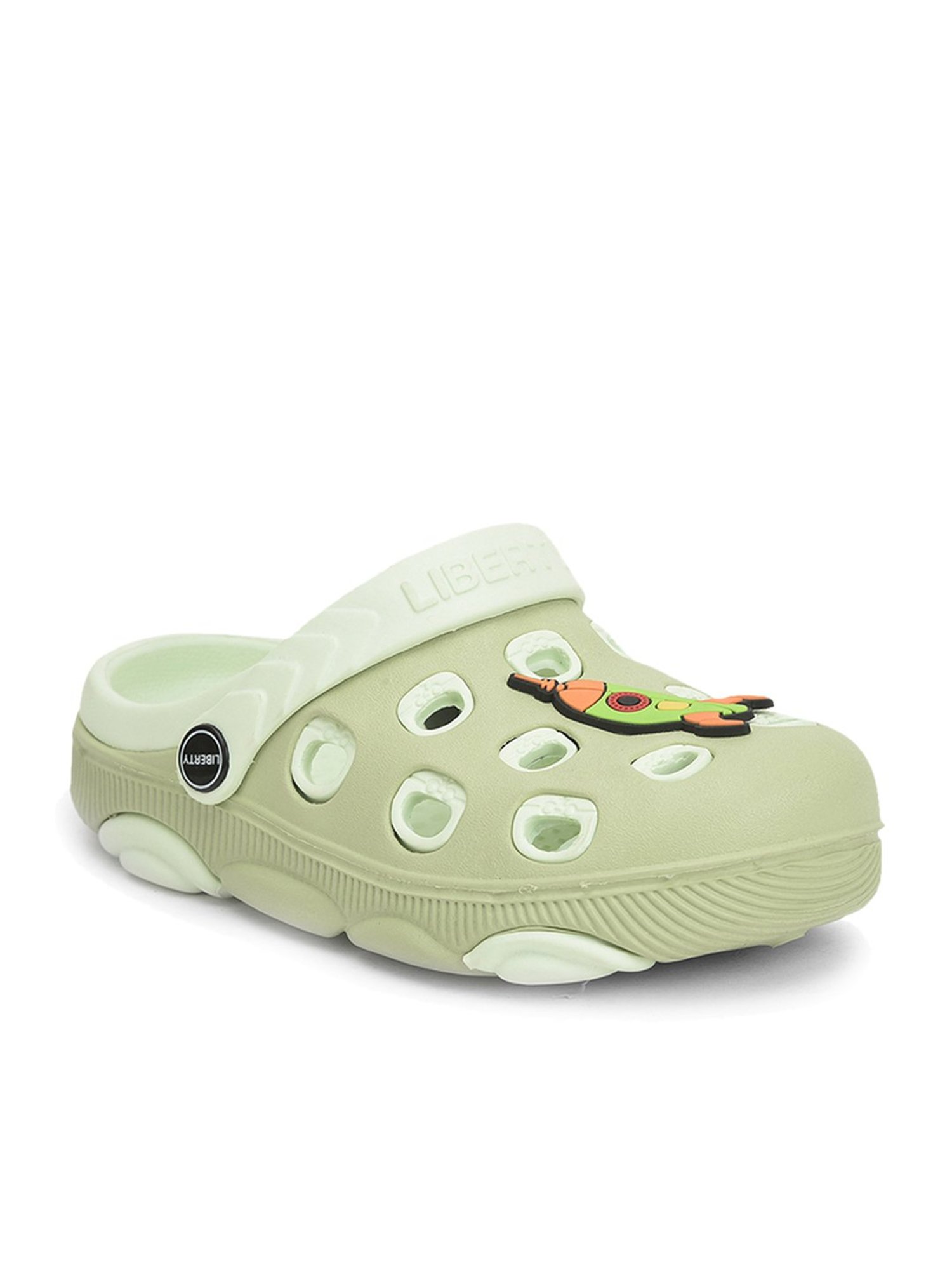 Yellow by Westside Blue & Grey Slingback Slides