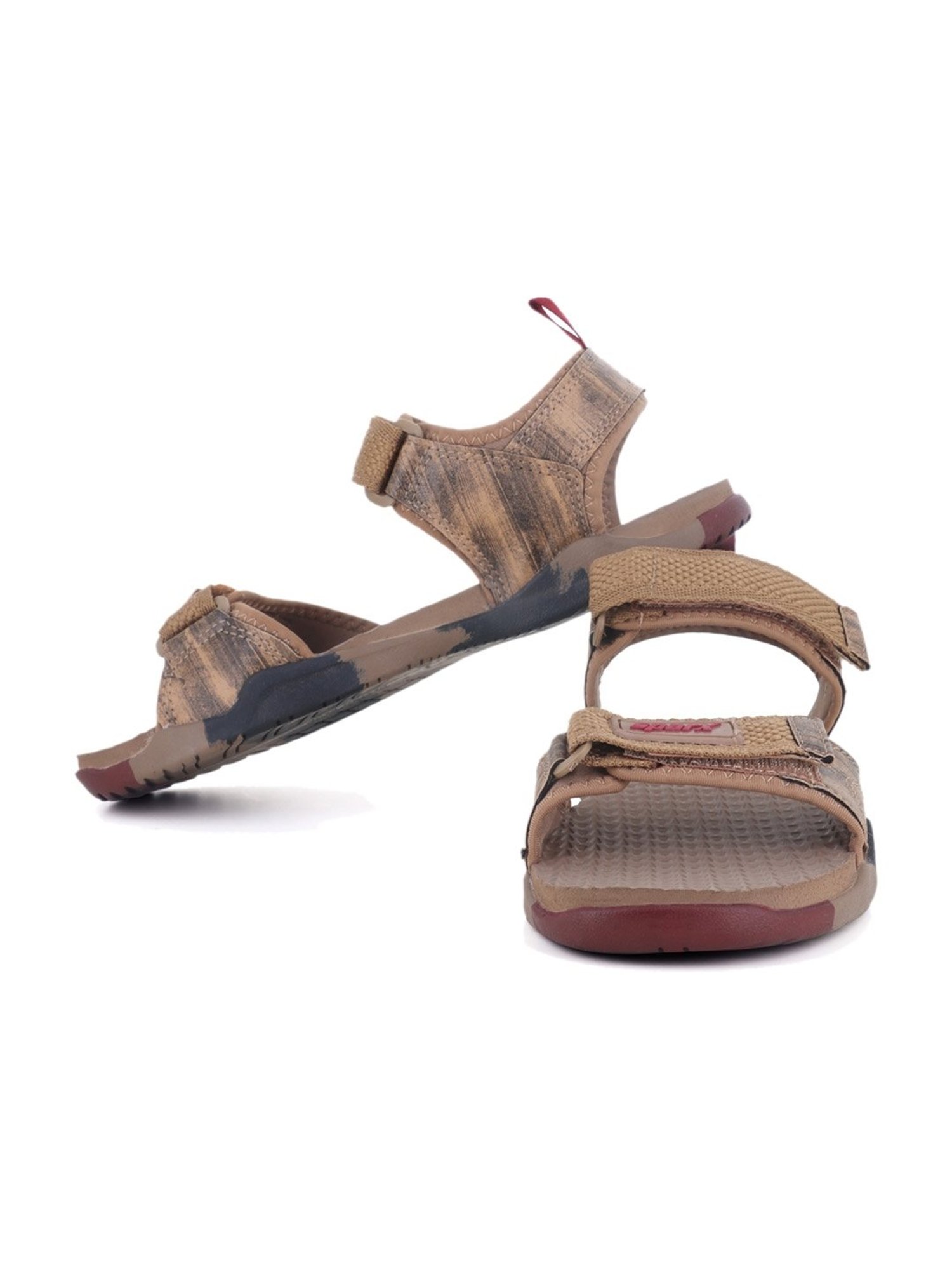 Sparx Men's Tan Floater Sandals