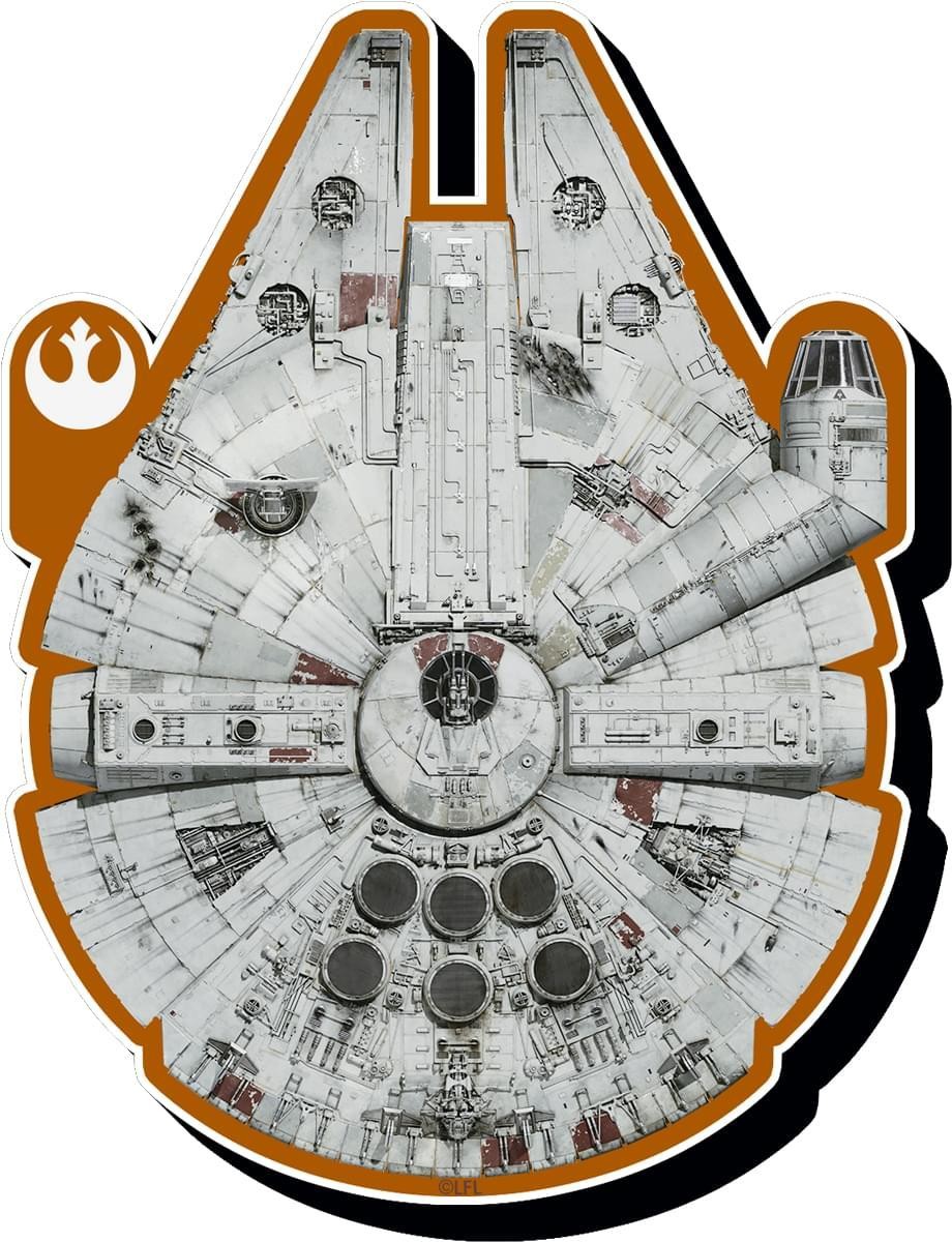 Star Wars Millennium Falcon Funky Chunky Magnet