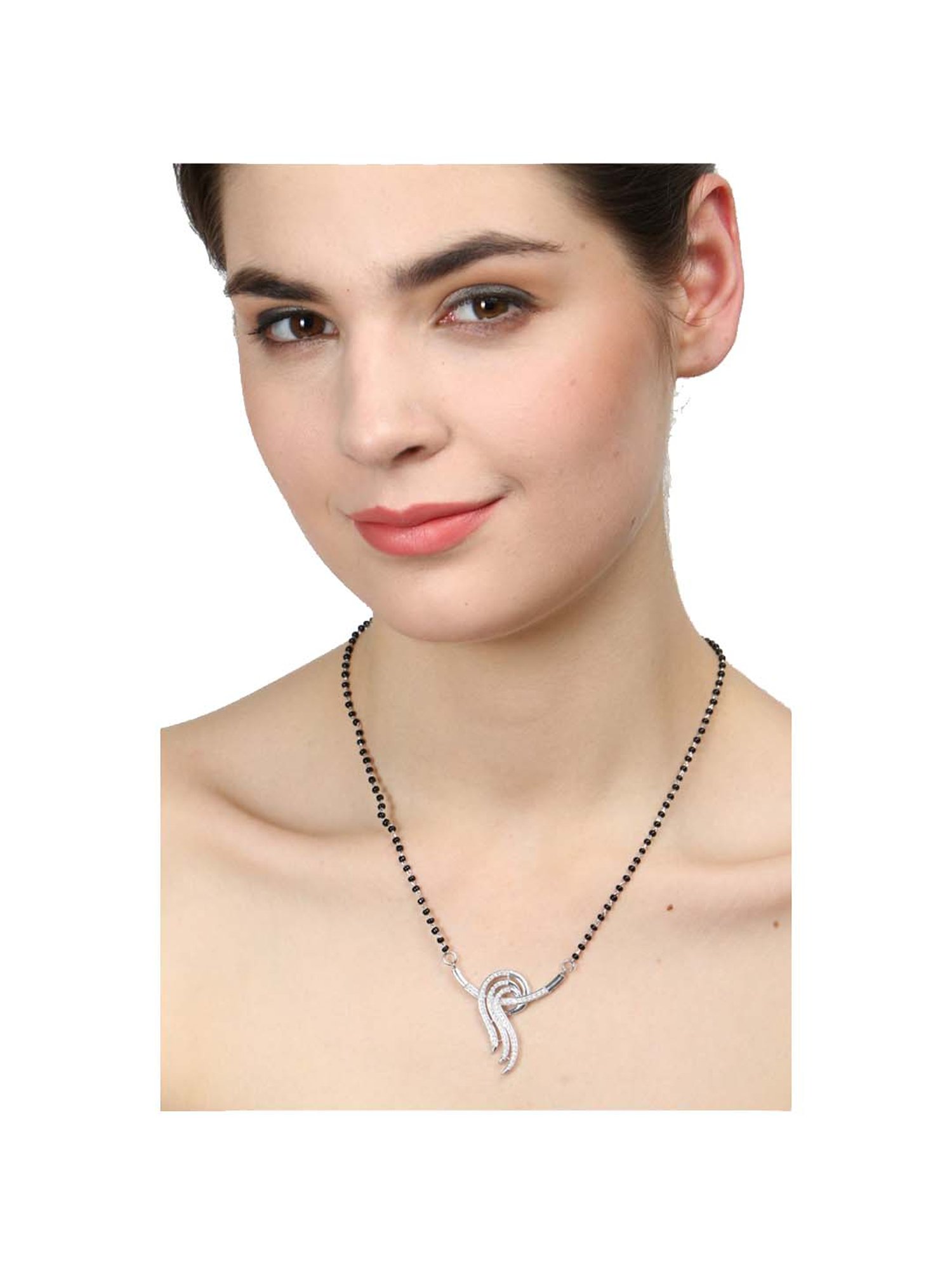 Clara Zoe 92.5 Sterling Silver Mangalsutra