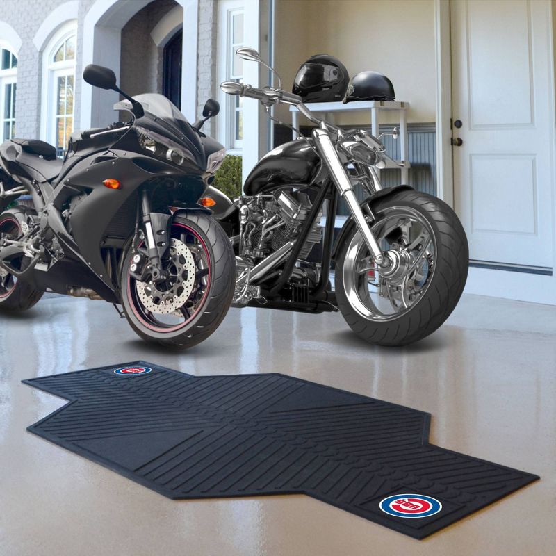 MLB Fan Mats Motorcycle Mat - Chicago Cubs