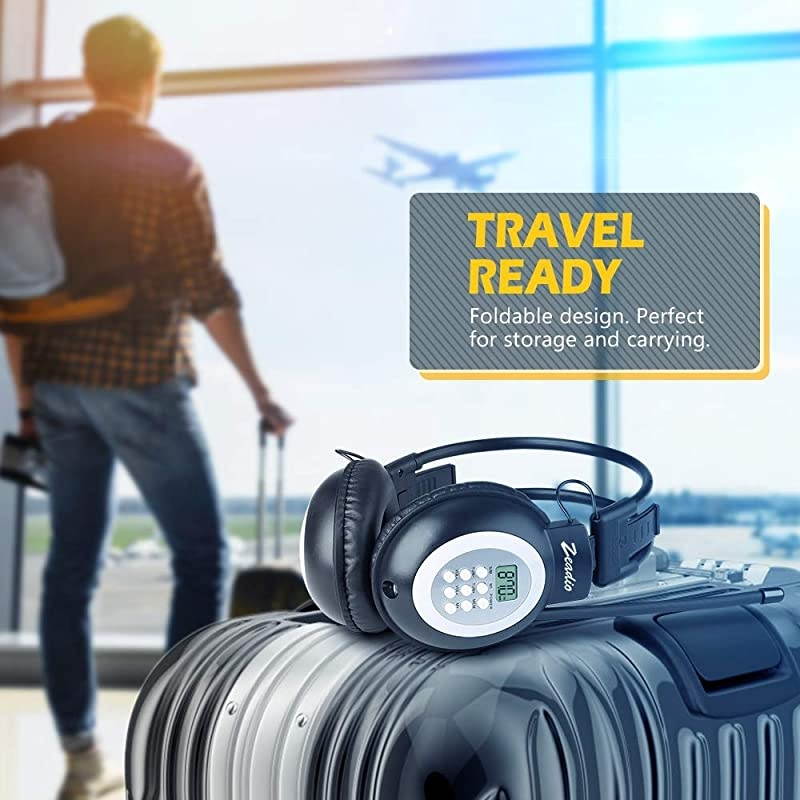 Walkman Headphone Radio FM Stereo Headset Radio Receiver