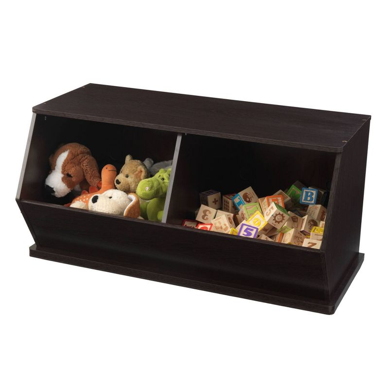 Kidkraft Double Storage Unit - Espresso