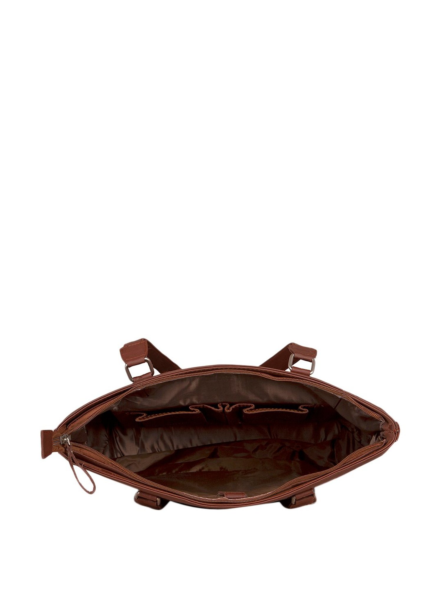 ZOUK Blue Printed Large Tote Handbag