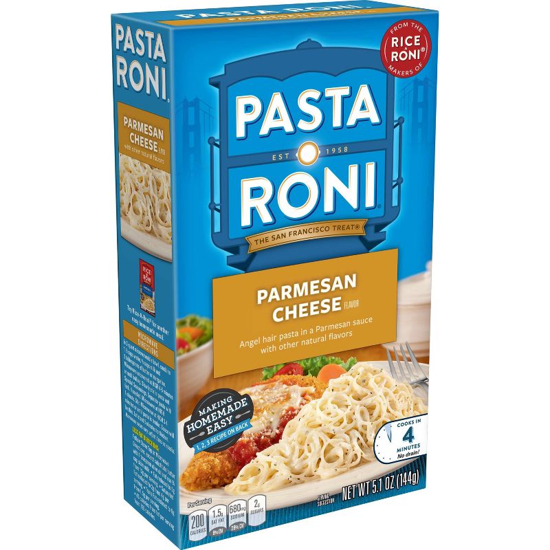 Pasta Roni Parmesan Cheese Flavored Angel Hair Pasta Mix 5.1oz