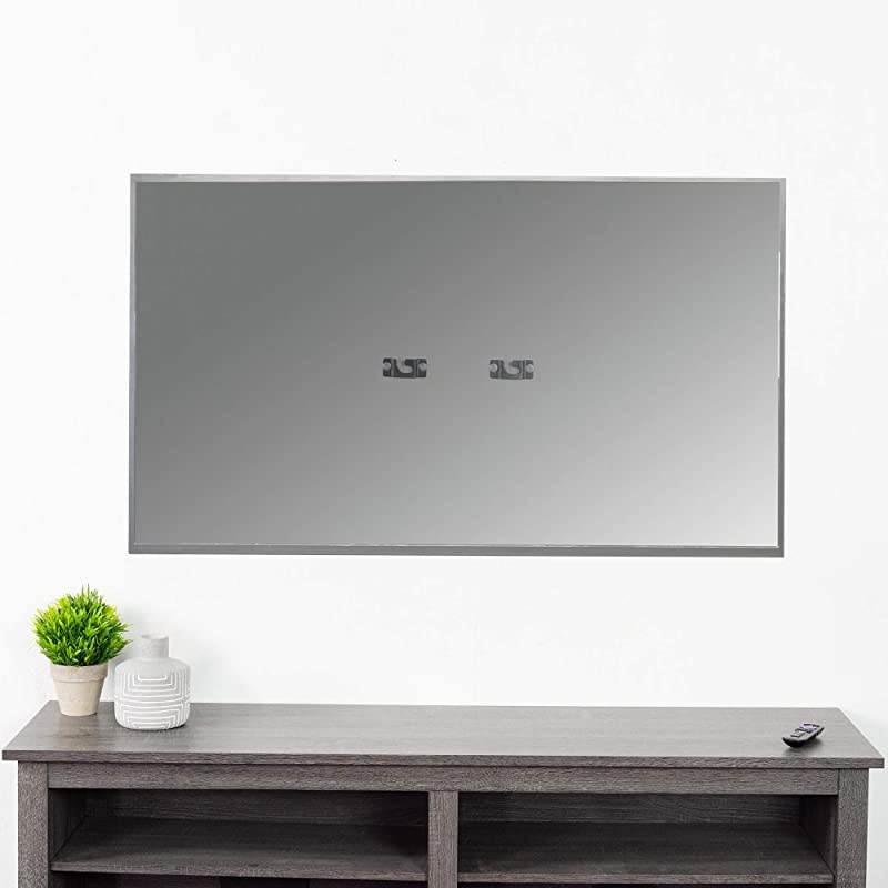 Fixed TV Mount for up to 70 inch Flat Screens | Soundbar Wall Mount Picture Hanging Style Thin UltraLow Profile MOUNTVW00