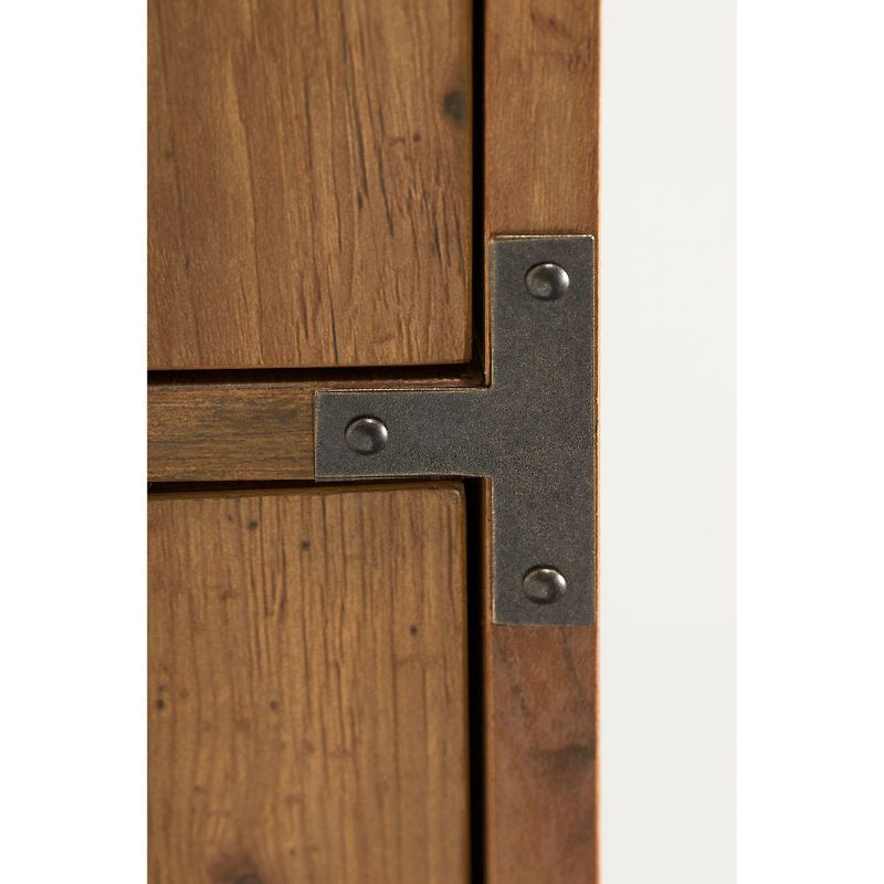 Kathy Ireland Office 2 Drawer Ironworks File Cabinet Cherry - Bush Furniture