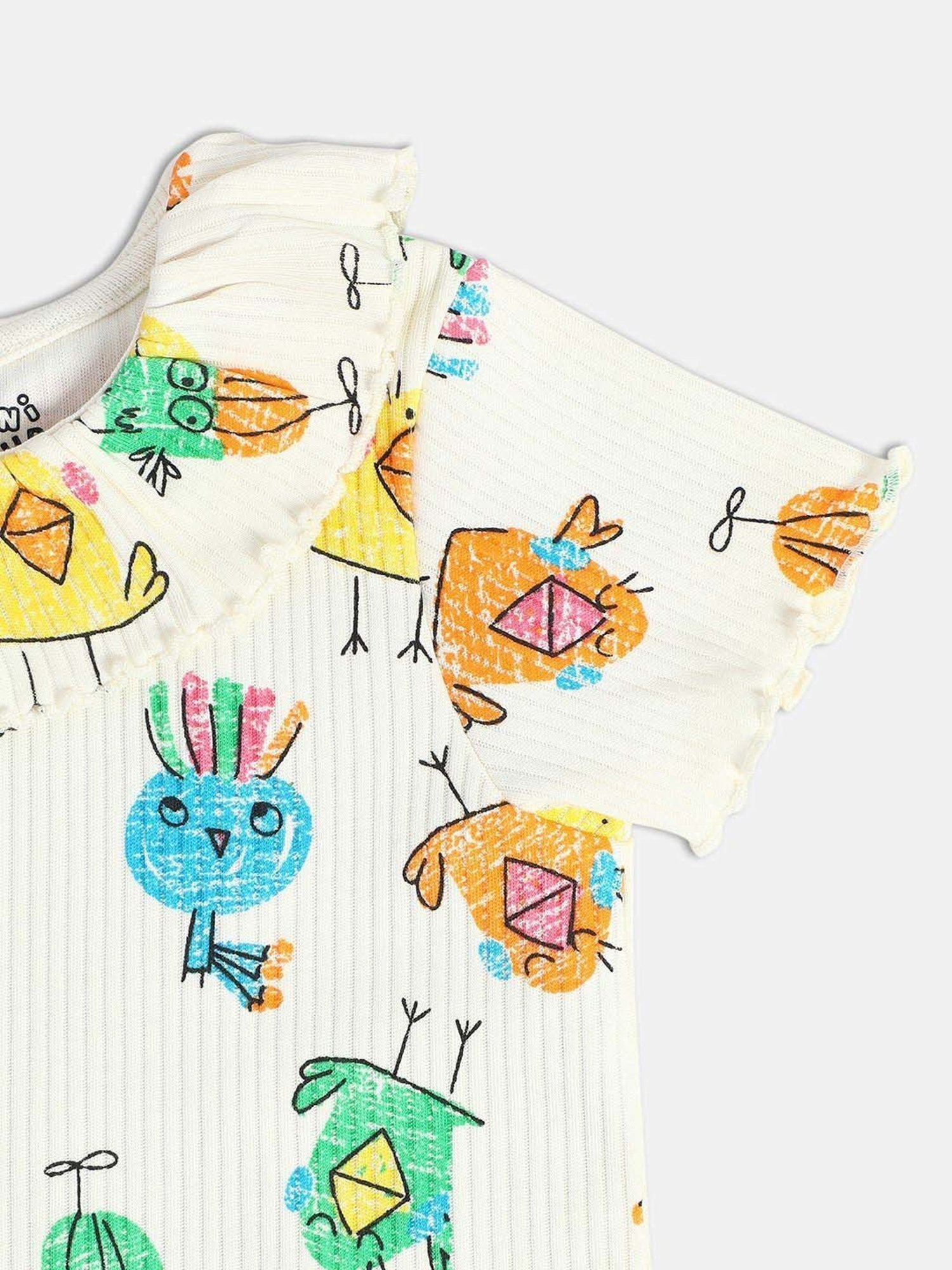 Bodycare Kids Violet Embellished T-Shirt