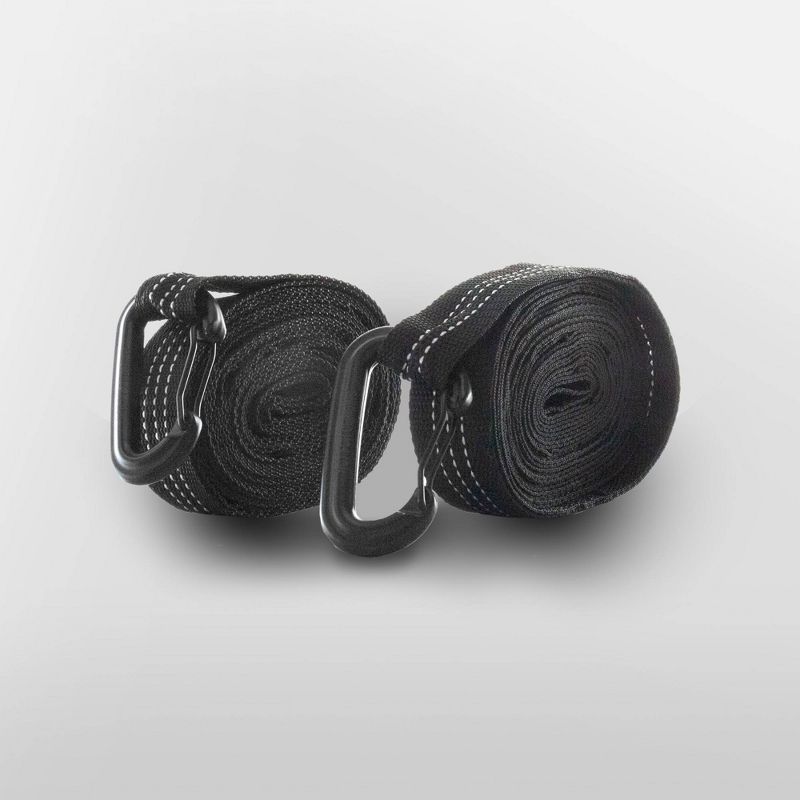 Hammock Hanging System with Straps and Carabiners - Eco Trekker