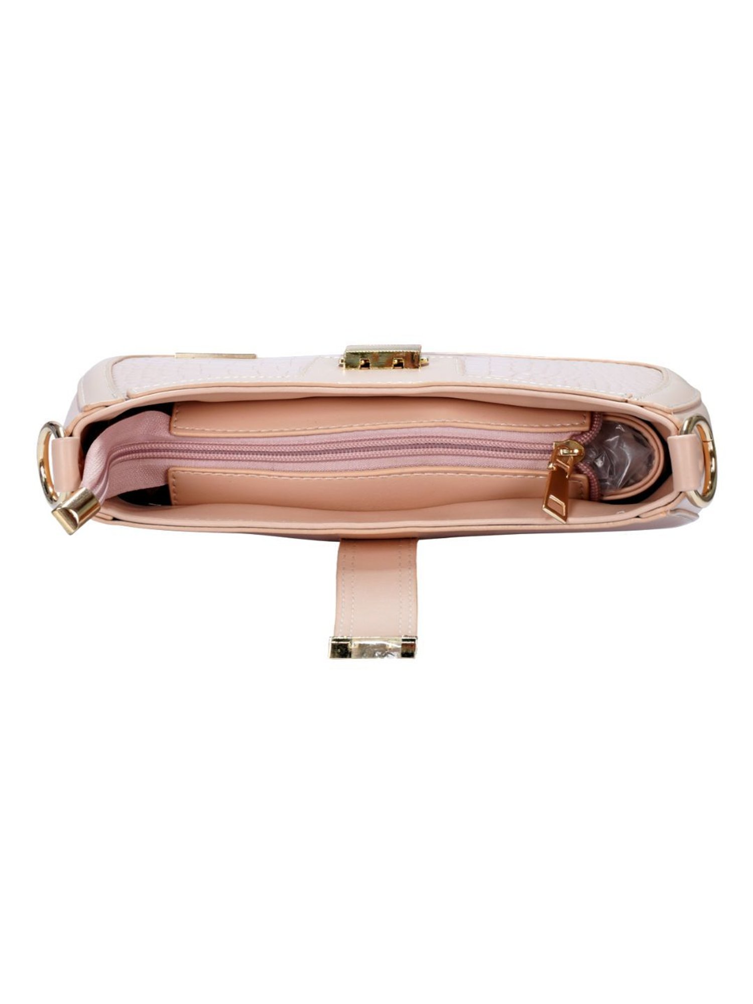 Luvoksi Pink Animal Effect Large Hobo Handbag