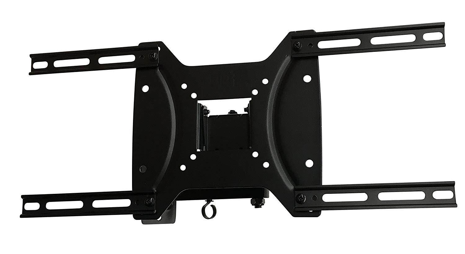 Kenuco Heavy Duty Full Motion TV Wall Mount for Most 17"-55" Samsung Sony Vizio LG LCD LED Plasma Flat Screen TV Monitor | up to 55 lb | VESA 400x400 | Swivels 180&deg; | Tilts 12&deg; | GML642