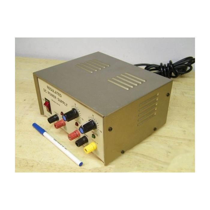 DC Power Supply Triple Output (One Fixed, Two Continuous) Kit with 30V AC Output (Assembly Required)