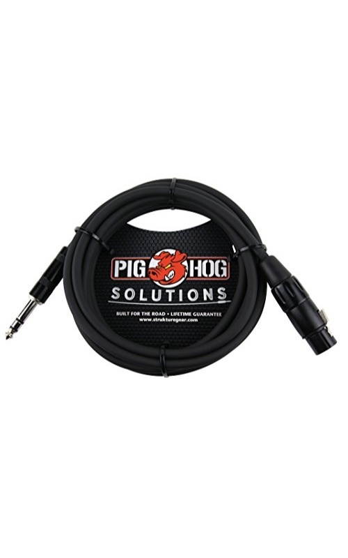 Pig Hog 10' TRS Male to XLR Female Balanced Cable #PX-TMXF1