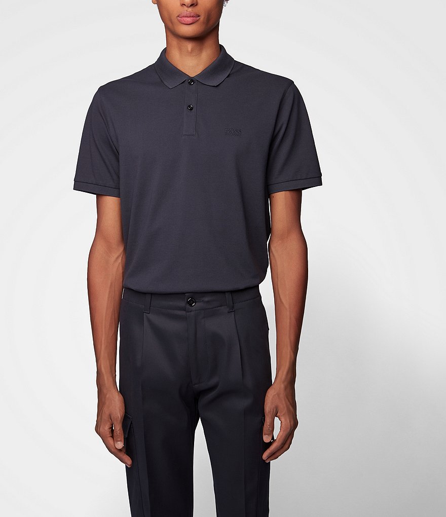 Cutter & Buck Big & Tall Prospect Textured Performance Stretch Short-Sleeve Polo Shirt